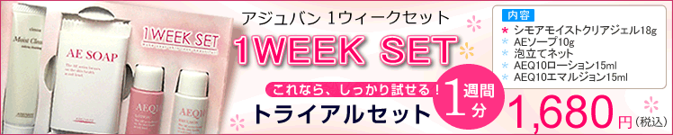 1ウィークセット