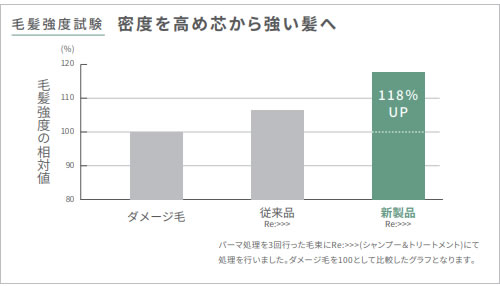 毛髪強度試験