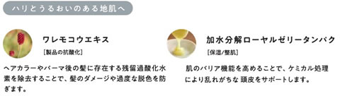 ケミカルダメージから肌や髪を守る