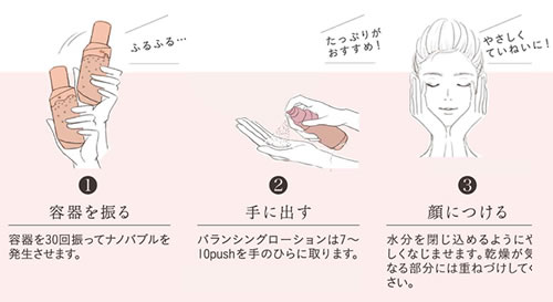 付替用ボトルへのポンプのセット方法